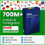 700M+ Indian And Foreigners Email Database