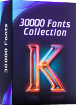 30.000 Fonts Collection Bundle