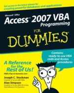 Access VBA Programming for Dummies (digitaldeal.org)