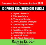 10 Spoken English Ebooks Bundle